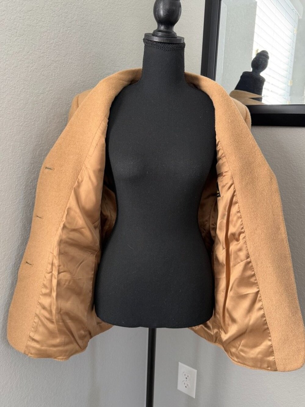 Vintage BROOKS BROTHERS Camel Hair Blazer 6 Women's - Picture 9 of 16